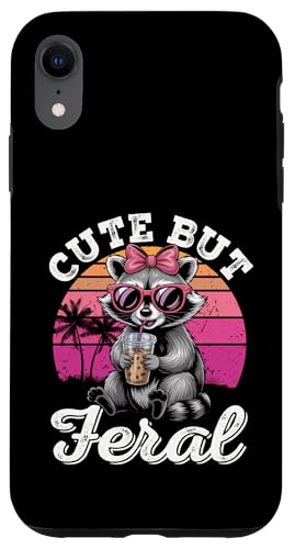 Süßes, aber wilder lustiger Waschbär Sonnenbrille Hülle für iPhone XR Süßes, aber wilder lustiger Waschbär Sonnenbrille Hülle für iPhone XR von Funny Raccoon Cute But Feral Tee shirts