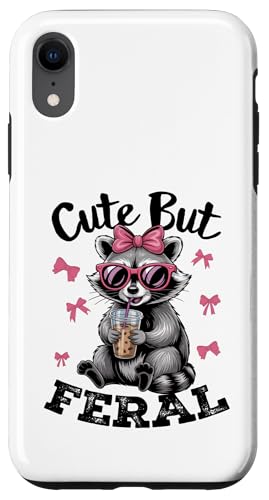Süßes, aber wilder lustiger Waschbär Sonnenbrille Hülle für iPhone XR Süßes, aber wilder lustiger Waschbär Sonnenbrille Hülle für iPhone XR von Funny Raccoon Cute But Feral Tee shirts