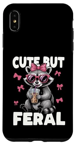 Süßes, aber wilder lustiger Waschbär Sonnenbrille Hülle für iPhone XS Max Süßes, aber wilder lustiger Waschbär Sonnenbrille Hülle für iPhone XS Max von Funny Raccoon Cute But Feral Tee shirts
