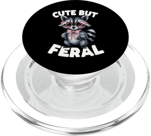 Süßes, aber wilder lustiger Waschbär Sonnenbrille PopSockets PopGrip für MagSafe Süßes, aber wilder lustiger Waschbär Sonnenbrille PopSockets PopGrip für MagSafe von Funny Raccoon Cute But Feral Tee shirts