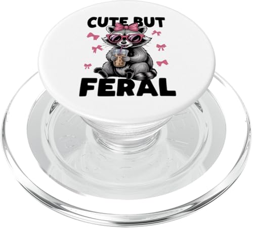 Süßes, aber wilder lustiger Waschbär Sonnenbrille PopSockets PopGrip für MagSafe Süßes, aber wilder lustiger Waschbär Sonnenbrille PopSockets PopGrip für MagSafe von Funny Raccoon Cute But Feral Tee shirts