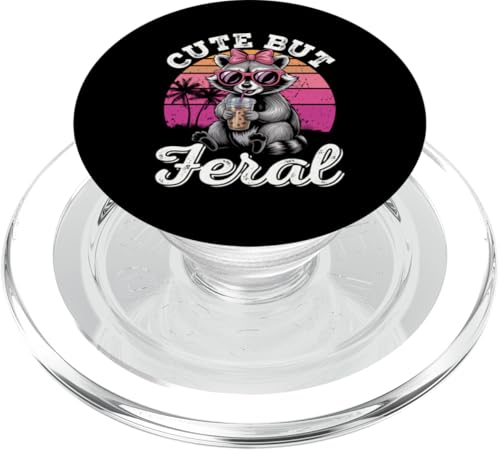 Süßes, aber wilder lustiger Waschbär Sonnenbrille PopSockets PopGrip für MagSafe Süßes, aber wilder lustiger Waschbär Sonnenbrille PopSockets PopGrip für MagSafe von Funny Raccoon Cute But Feral Tee shirts