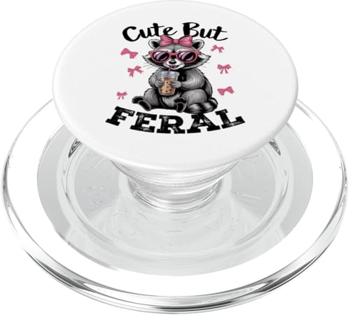Süßes, aber wilder lustiger Waschbär Sonnenbrille PopSockets PopGrip für MagSafe Süßes, aber wilder lustiger Waschbär Sonnenbrille PopSockets PopGrip für MagSafe von Funny Raccoon Cute But Feral Tee shirts