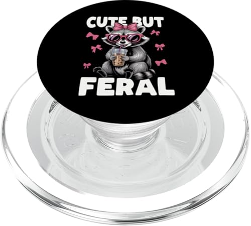 Süßes, aber wilder lustiger Waschbär Sonnenbrille PopSockets PopGrip für MagSafe Süßes, aber wilder lustiger Waschbär Sonnenbrille PopSockets PopGrip für MagSafe von Funny Raccoon Cute But Feral Tee shirts