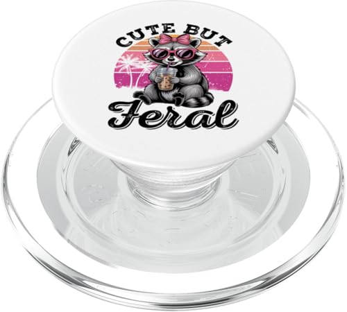 Süßes, aber wilder lustiger Waschbär Sonnenbrille PopSockets PopGrip für MagSafe Süßes, aber wilder lustiger Waschbär Sonnenbrille PopSockets PopGrip für MagSafe von Funny Raccoon Cute But Feral Tee shirts