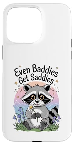 Even Baddies Get Saddies Waschbär Meme Cool Humor Fun Waschbär Hülle für iPhone 15 Pro Max Even Baddies Get Saddies Waschbär Meme Cool Humor Fun Waschbär Hülle für iPhone 15 Pro Max von Funny Raccoon Unhinged Meme Gifts Men Women Kids