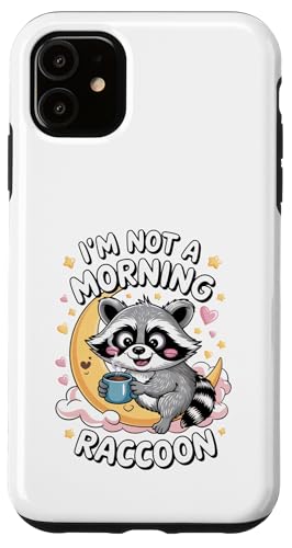 Lustiger Waschbär Meme Humor Cute Morning Person Waschbär Spaß Hülle für iPhone 11 Lustiger Waschbär Meme Humor Cute Morning Person Waschbär Spaß Hülle für iPhone 11 von Funny Raccoon Unhinged Meme Gifts Men Women Kids