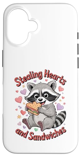 Lustiger Waschbär Meme Humor Stealing Hearts and Sandwiches Fun Hülle für iPhone 16 Lustiger Waschbär Meme Humor Stealing Hearts and Sandwiches Fun Hülle für iPhone 16 von Funny Raccoon Unhinged Meme Gifts Men Women Kids