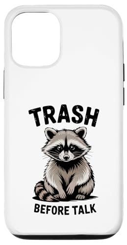 Vintage Waschbär Meme Humor Trash Before Talk Waschbär Spaß Hülle für iPhone 12/12 Pro Vintage Waschbär Meme Humor Trash Before Talk Waschbär Spaß Hülle für iPhone 12/12 Pro von Funny Raccoon Unhinged Meme Gifts Men Women Kids