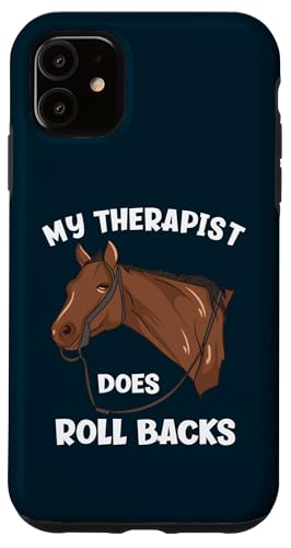 Mein Therapeut macht Rollbacks Funny Reining Hülle für iPhone 11 Mein Therapeut macht Rollbacks Funny Reining Hülle für iPhone 11 von Funny Reining Horse Lover Gifts for Reining Riders