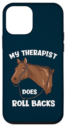 Mein Therapeut macht Rollbacks Funny Reining Hülle für iPhone 12 mini von Funny Reining Horse Lover Gifts for Reining Riders