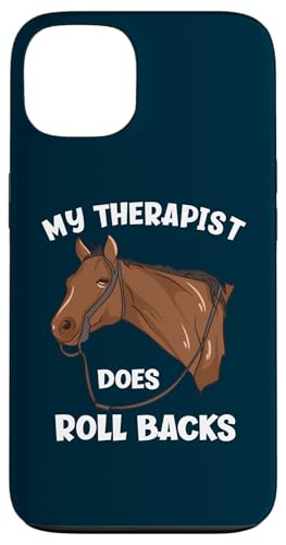 Mein Therapeut macht Rollbacks Funny Reining Hülle für iPhone 13 von Funny Reining Horse Lover Gifts for Reining Riders
