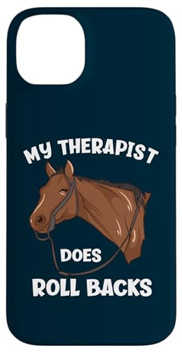 Mein Therapeut macht Rollbacks Funny Reining Hülle für iPhone 14 Plus von Funny Reining Horse Lover Gifts for Reining Riders