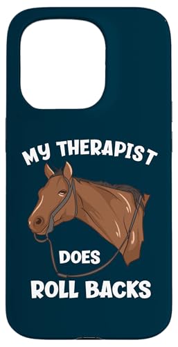 Mein Therapeut macht Rollbacks Funny Reining Hülle für iPhone 15 Pro Mein Therapeut macht Rollbacks Funny Reining Hülle für iPhone 15 Pro von Funny Reining Horse Lover Gifts for Reining Riders