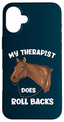 Mein Therapeut macht Rollbacks Funny Reining Hülle für iPhone 16 Plus Mein Therapeut macht Rollbacks Funny Reining Hülle für iPhone 16 Plus von Funny Reining Horse Lover Gifts for Reining Riders