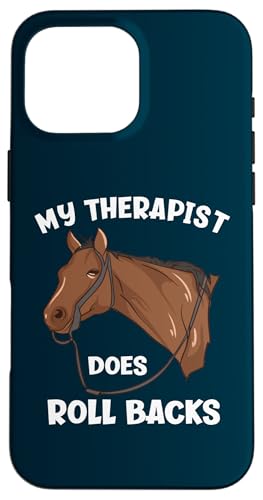 Mein Therapeut macht Rollbacks Funny Reining Hülle für iPhone 16 Pro Max Mein Therapeut macht Rollbacks Funny Reining Hülle für iPhone 16 Pro Max von Funny Reining Horse Lover Gifts for Reining Riders