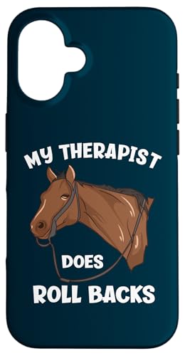 Mein Therapeut macht Rollbacks Funny Reining Hülle für iPhone 16 Mein Therapeut macht Rollbacks Funny Reining Hülle für iPhone 16 von Funny Reining Horse Lover Gifts for Reining Riders