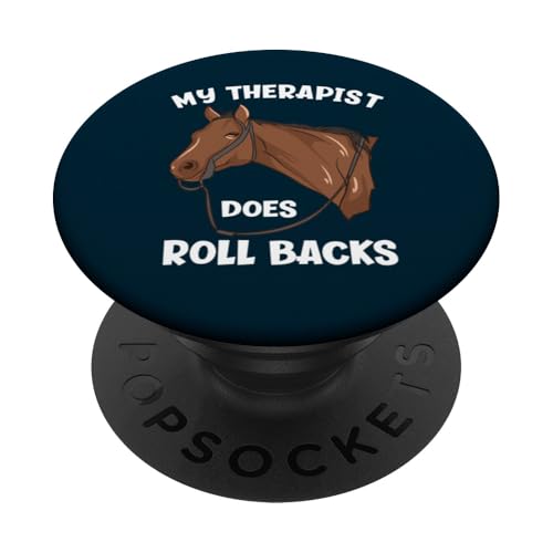 Mein Therapeut macht Rollbacks Funny Reining PopSockets Klebender PopGrip Mein Therapeut macht Rollbacks Funny Reining PopSockets Klebender PopGrip von Funny Reining Horse Lover Gifts for Reining Riders