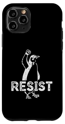 Der Klassiker Wir stehen mit Pinguinen - RESIST Pinguin Hülle für iPhone 11 Pro Der Klassiker Wir stehen mit Pinguinen - RESIST Pinguin Hülle für iPhone 11 Pro von Funny Resist We Stand With The Penguins