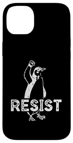 Der Klassiker Wir stehen mit Pinguinen - RESIST Pinguin Hülle für iPhone 14 Plus Der Klassiker Wir stehen mit Pinguinen - RESIST Pinguin Hülle für iPhone 14 Plus von Funny Resist We Stand With The Penguins
