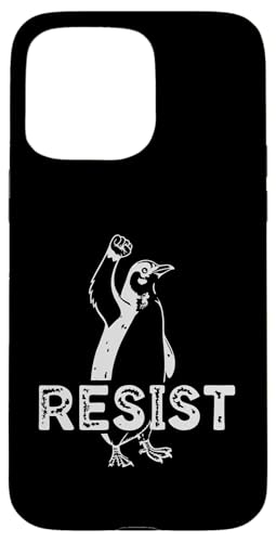 Der Klassiker Wir stehen mit Pinguinen - RESIST Pinguin Hülle für iPhone 15 Pro Max Der Klassiker Wir stehen mit Pinguinen - RESIST Pinguin Hülle für iPhone 15 Pro Max von Funny Resist We Stand With The Penguins