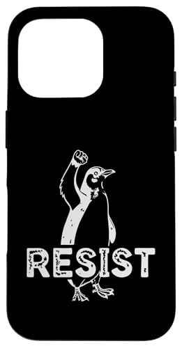 Der Klassiker Wir stehen mit Pinguinen - RESIST Pinguin Hülle für iPhone 16 Pro Der Klassiker Wir stehen mit Pinguinen - RESIST Pinguin Hülle für iPhone 16 Pro von Funny Resist We Stand With The Penguins