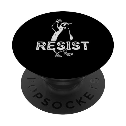 Der Klassiker Wir stehen mit Pinguinen - RESIST Pinguin PopSockets Klebender PopGrip Der Klassiker Wir stehen mit Pinguinen - RESIST Pinguin PopSockets Klebender PopGrip von Funny Resist We Stand With The Penguins
