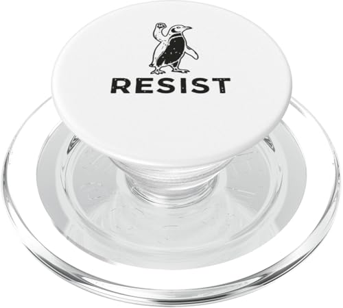 Niedlicher lustiger Pinguin – RESIST Pinguin – Wir stehen mit Pinguinen PopSockets PopGrip für MagSafe Niedlicher lustiger Pinguin – RESIST Pinguin – Wir stehen mit Pinguinen PopSockets PopGrip für MagSafe von Funny Resist We Stand With The Penguins