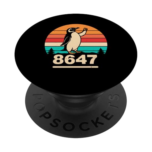 Niedlicher lustiger Pinguin – Wir stehen mit Pinguinen – 8647 Pinguin PopSockets Klebender PopGrip Niedlicher lustiger Pinguin – Wir stehen mit Pinguinen – 8647 Pinguin PopSockets Klebender PopGrip von Funny Resist We Stand With The Penguins