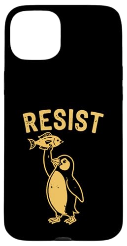 RESIST Pinguin - We Stand With Penguins - Cute Protest Hülle für iPhone 15 Plus RESIST Pinguin - We Stand With Penguins - Cute Protest Hülle für iPhone 15 Plus von Funny Resist We Stand With The Penguins