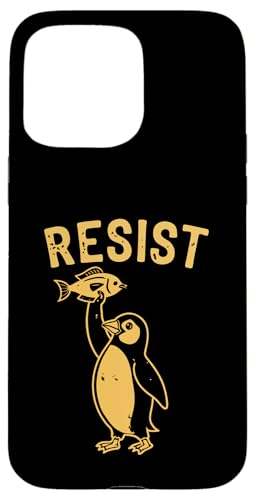 RESIST Pinguin - We Stand With Penguins - Cute Protest Hülle für iPhone 15 Pro Max RESIST Pinguin - We Stand With Penguins - Cute Protest Hülle für iPhone 15 Pro Max von Funny Resist We Stand With The Penguins