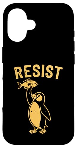 RESIST Pinguin - We Stand With Penguins - Cute Protest Hülle für iPhone 16 RESIST Pinguin - We Stand With Penguins - Cute Protest Hülle für iPhone 16 von Funny Resist We Stand With The Penguins