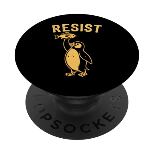 RESIST Pinguin - We Stand With Penguins - Cute Protest PopSockets Klebender PopGrip RESIST Pinguin - We Stand With Penguins - Cute Protest PopSockets Klebender PopGrip von Funny Resist We Stand With The Penguins