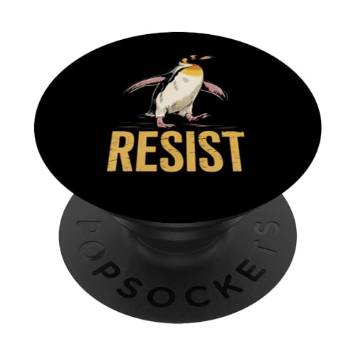 RESIST Pinguin - We Stand With Penguins - Funny Pinguin PopSockets Klebender PopGrip RESIST Pinguin - We Stand With Penguins - Funny Pinguin PopSockets Klebender PopGrip von Funny Resist We Stand With The Penguins