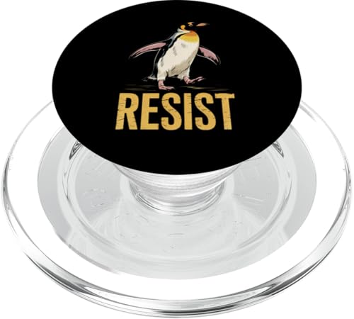 RESIST Pinguin - We Stand With Penguins - Funny Pinguin PopSockets PopGrip für MagSafe RESIST Pinguin - We Stand With Penguins - Funny Pinguin PopSockets PopGrip für MagSafe von Funny Resist We Stand With The Penguins