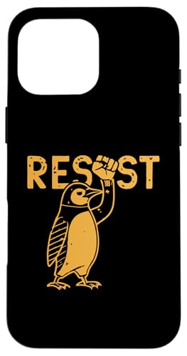 RESIST Pinguin - We Stand With Penguins - Süßer lustiger Pinguin Hülle für iPhone 16 Pro Max RESIST Pinguin - We Stand With Penguins - Süßer lustiger Pinguin Hülle für iPhone 16 Pro Max von Funny Resist We Stand With The Penguins