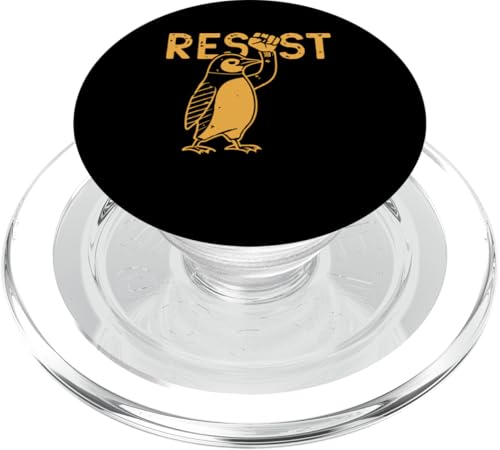 RESIST Pinguin - We Stand With Penguins - Süßer lustiger Pinguin PopSockets PopGrip für MagSafe RESIST Pinguin - We Stand With Penguins - Süßer lustiger Pinguin PopSockets PopGrip für MagSafe von Funny Resist We Stand With The Penguins