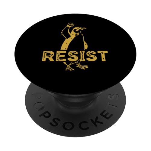 Süßer Pinguin - We Stand With Penguins - Lustiger RESIST-Pinguin PopSockets Klebender PopGrip Süßer Pinguin - We Stand With Penguins - Lustiger RESIST-Pinguin PopSockets Klebender PopGrip von Funny Resist We Stand With The Penguins