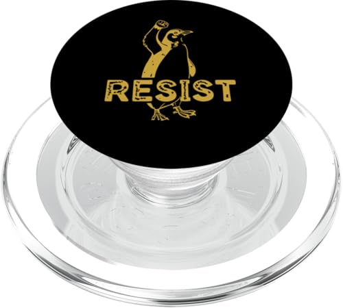 Süßer Pinguin - We Stand With Penguins - Lustiger RESIST-Pinguin PopSockets PopGrip für MagSafe Süßer Pinguin - We Stand With Penguins - Lustiger RESIST-Pinguin PopSockets PopGrip für MagSafe von Funny Resist We Stand With The Penguins