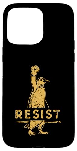 Wir stehen auf der Seite der Pinguine - RESIST Pinguin Hülle für iPhone 15 Pro Max Wir stehen auf der Seite der Pinguine - RESIST Pinguin Hülle für iPhone 15 Pro Max von Funny Resist We Stand With The Penguins