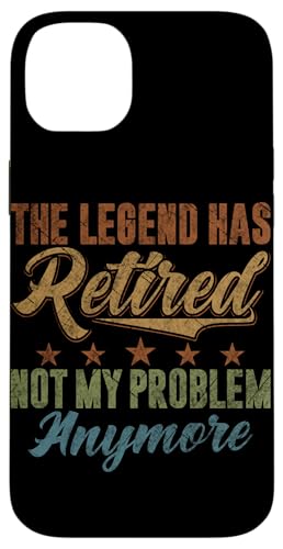 Die Legende ist im Ruhestand Nicht mehr mein Problem Vintage Hülle für iPhone 14 Plus Die Legende ist im Ruhestand Nicht mehr mein Problem Vintage Hülle für iPhone 14 Plus von Funny Retired Retirement Gifts Coworker Employee