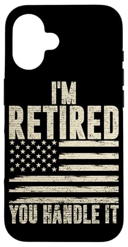 Ich bin im Ruhestand, du kümmerst dich darum, Ruhestand, Seniorenleben Hülle für iPhone 16 Ich bin im Ruhestand, du kümmerst dich darum, Ruhestand, Seniorenleben Hülle für iPhone 16 von Funny Retired Retirement Gifts Coworker Employee