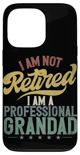 Ich bin nicht im Ruhestand, ich bin ein professioneller Opa im Ruhestand Hülle für iPhone 13 Pro Ich bin nicht im Ruhestand, ich bin ein professioneller Opa im Ruhestand Hülle für iPhone 13 Pro von Funny Retired Retirement Gifts Coworker Employee