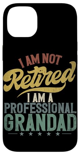 Ich bin nicht im Ruhestand, ich bin ein professioneller Opa im Ruhestand Hülle für iPhone 14 Plus Ich bin nicht im Ruhestand, ich bin ein professioneller Opa im Ruhestand Hülle für iPhone 14 Plus von Funny Retired Retirement Gifts Coworker Employee