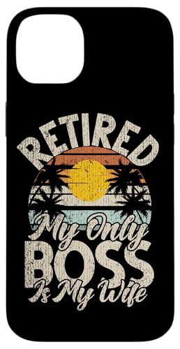 Im Ruhestand, mein einziger Chef ist meine Frau, Ruhestand, Lustiger Opa Hülle für iPhone 14 Plus Im Ruhestand, mein einziger Chef ist meine Frau, Ruhestand, Lustiger Opa Hülle für iPhone 14 Plus von Funny Retired Retirement Gifts Coworker Employee