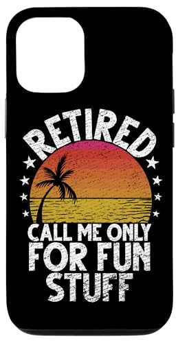 Ruhestift/Call Me Only For Fun Stuff Lustiges Ruhestands-Retro-Design Hülle für iPhone 12/12 Pro Ruhestift/Call Me Only For Fun Stuff Lustiges Ruhestands-Retro-Design Hülle für iPhone 12/12 Pro von Funny Retired Retirement Gifts Coworker Employee