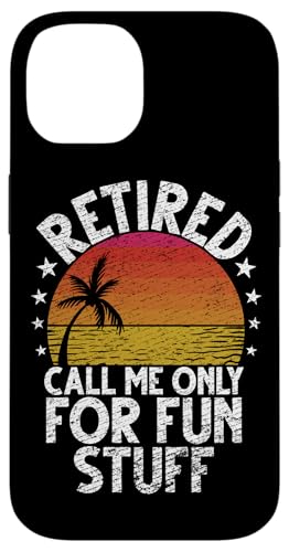 Ruhestift/Call Me Only For Fun Stuff Lustiges Ruhestands-Retro-Design Hülle für iPhone 14 Ruhestift/Call Me Only For Fun Stuff Lustiges Ruhestands-Retro-Design Hülle für iPhone 14 von Funny Retired Retirement Gifts Coworker Employee