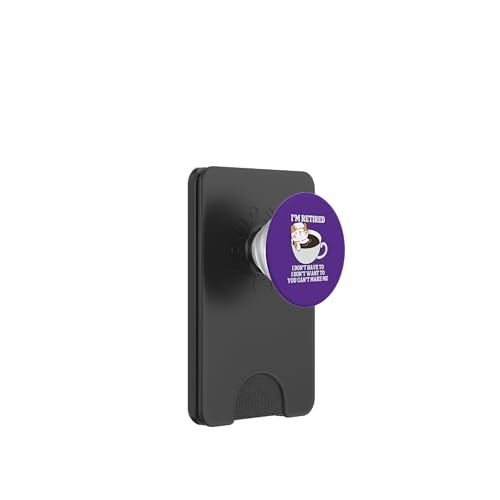 I'm Retired Lustiger Katzenpool Whirlpool Kaffee Ruhestand PopSockets PopWallet für MagSafe I'm Retired Lustiger Katzenpool Whirlpool Kaffee Ruhestand PopSockets PopWallet für MagSafe von Funny Retirement Gifts