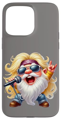 Cool Rockin Dad Gnome Grandpa Graphic With Rocker Hands Hülle für iPhone 15 Pro Max Cool Rockin Dad Gnome Grandpa Graphic With Rocker Hands Hülle für iPhone 15 Pro Max von Funny Rocker Gifts For Women & Men Hardrock Gnome