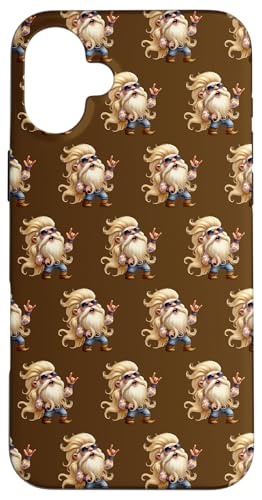Hardrock Gnome Dad In Hippie Rocker Clothing Love Rock Music Hülle für iPhone 16 Plus Hardrock Gnome Dad In Hippie Rocker Clothing Love Rock Music Hülle für iPhone 16 Plus von Funny Rocker Gifts For Women & Men Hardrock Gnome
